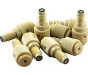 Raccord instantané pour tuyaux PTFE/PFA