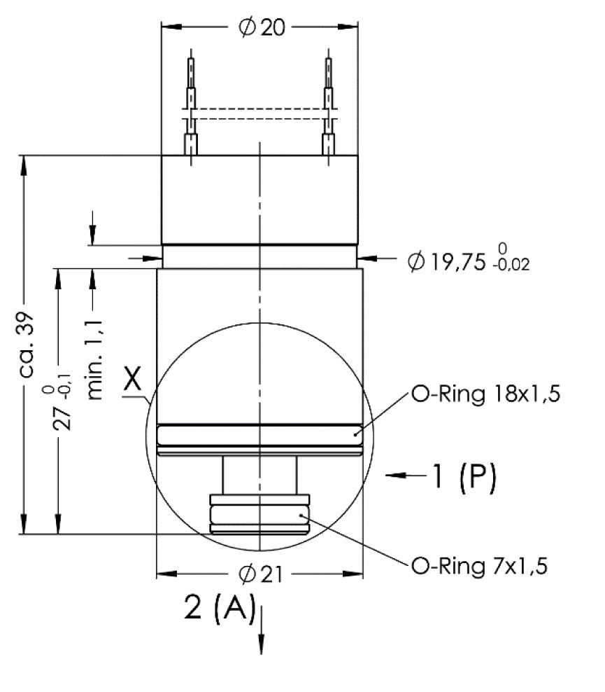 21mm Micro valve Dimensions 21mm Micro valve Dimensions
