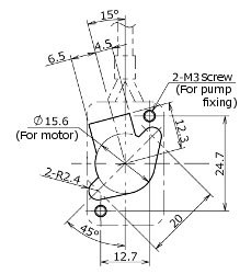 RP-HX Mounting holes
