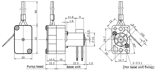 RP-HX Dimensions
