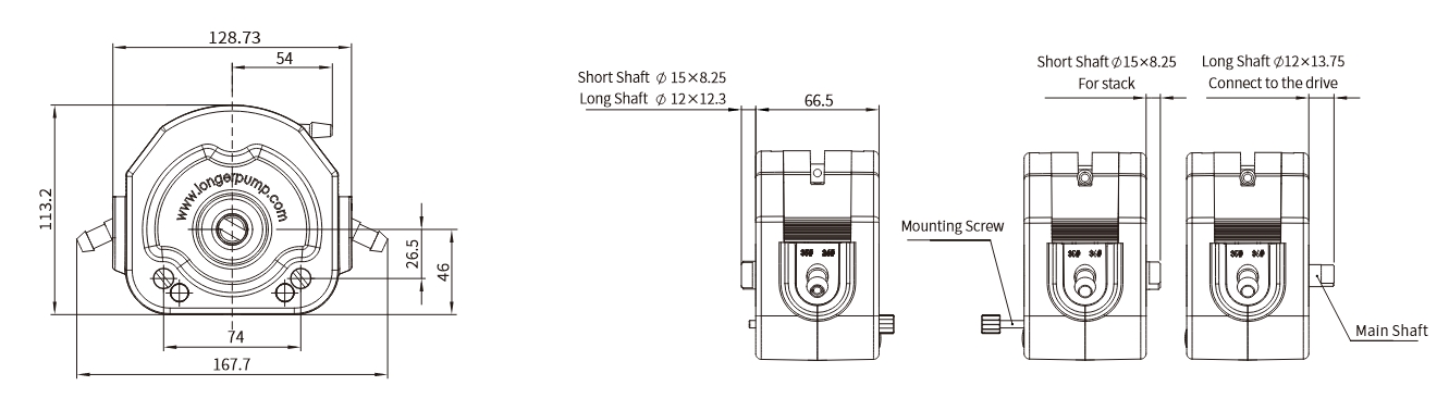 KZ25 Dimensions